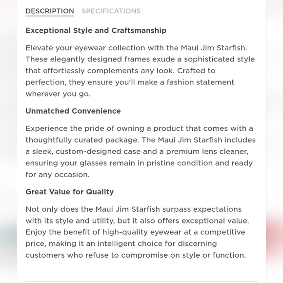 ~~MAUI JIM🤎Starfish Sunglasses~~ - Picture 11 of 13